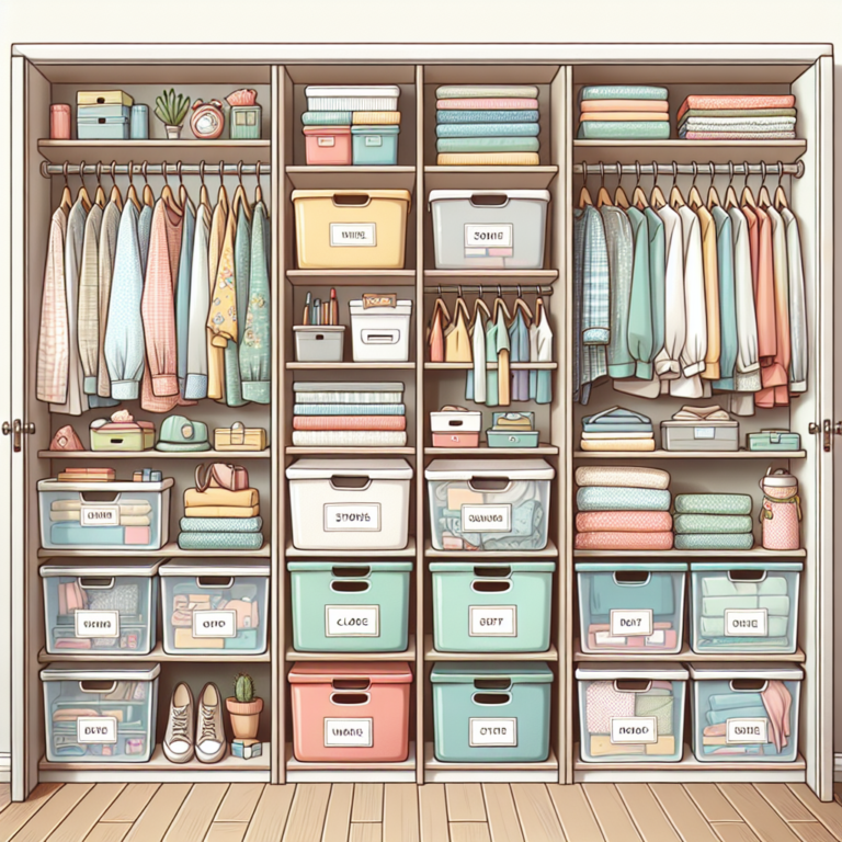 Closet Organization Tips for ADHD
