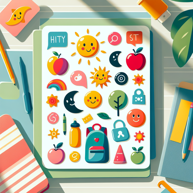 "Fun Sticker Labeling for Personal Items in ADHD Environment