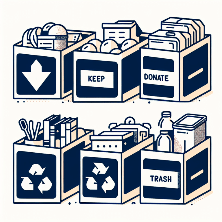 Box It Up: Declutter Using the 4-Box Method