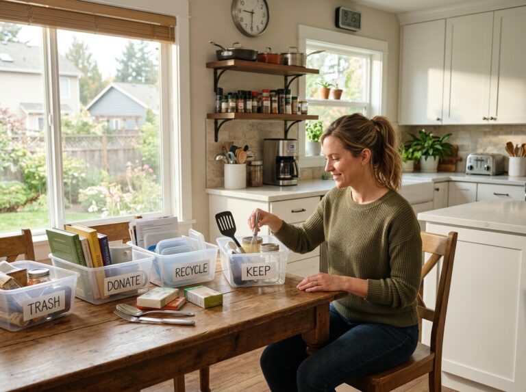 daily routine to declutter