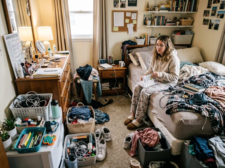 adhd declutter daily routine