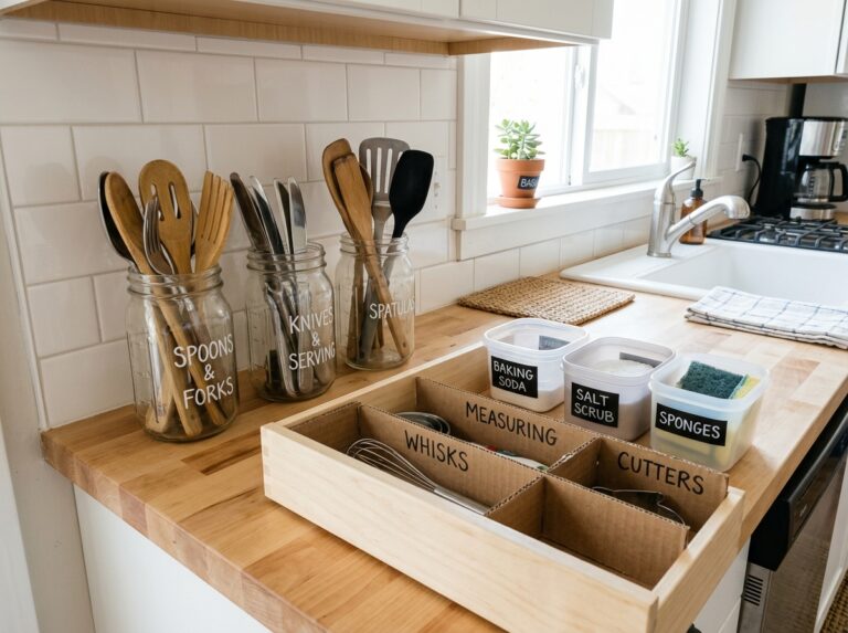 cheap diy home organization hacks