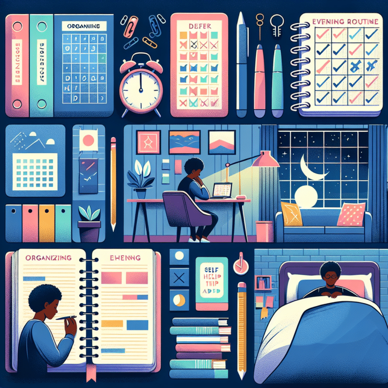 Staying Organized with ADHD: Evening Routine Tips