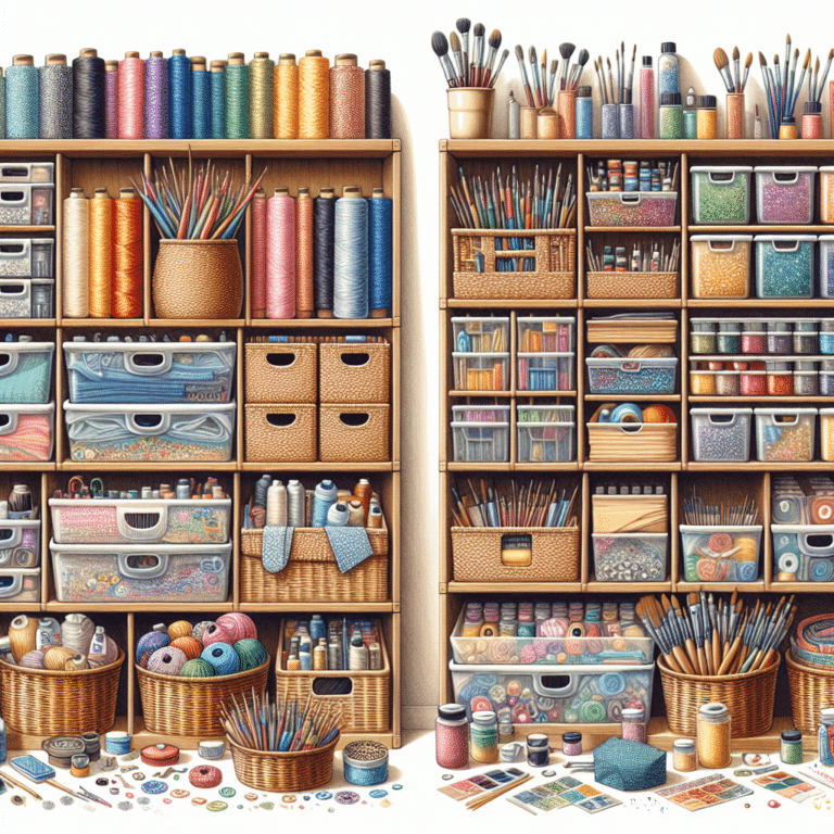 Storage Racks for Craft Supplies