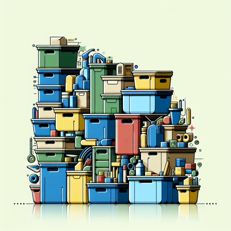 Stackable Bins for Easy Sorting