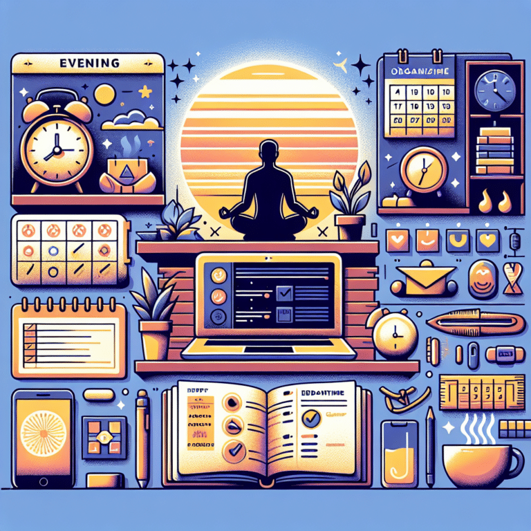 Developing an ADHD-Friendly Evening Routine for Better Organization
