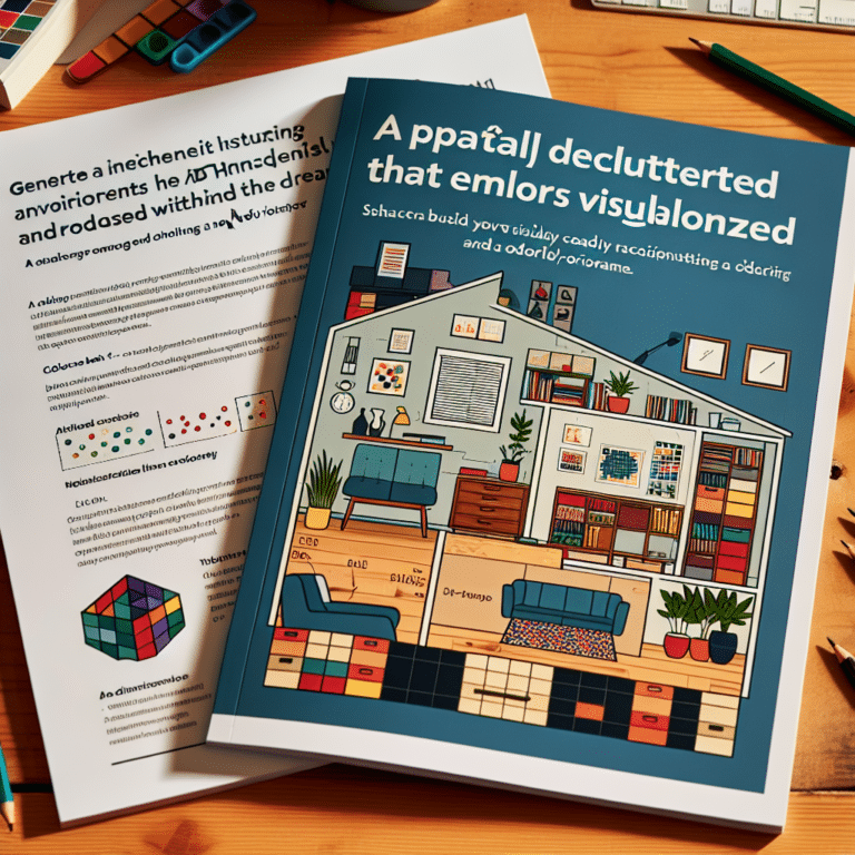 Use Visual Cues to Declutter Your Space: An ADHD Guide