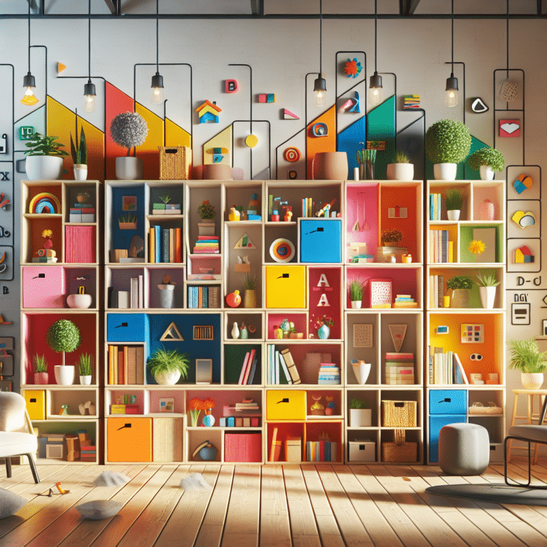 Modular Shelving for ADHD Homes