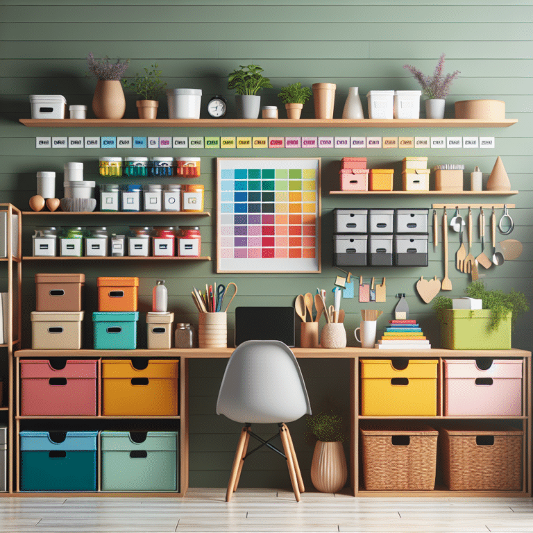 Color-Coded Labels: A Simple Solution for Home Organization