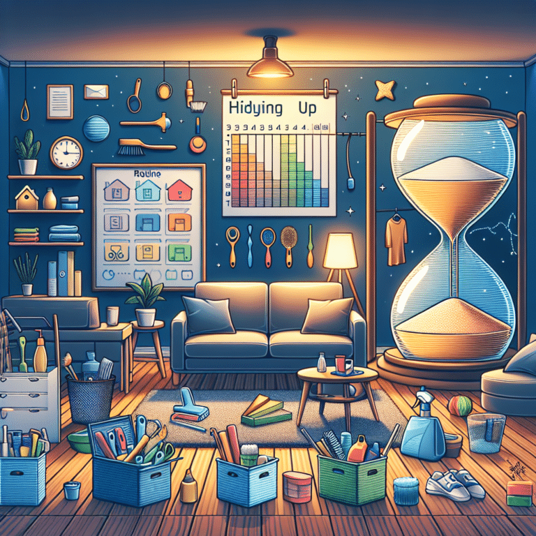 Quick and Easy Evening Tidy-up Ideas for ADHD