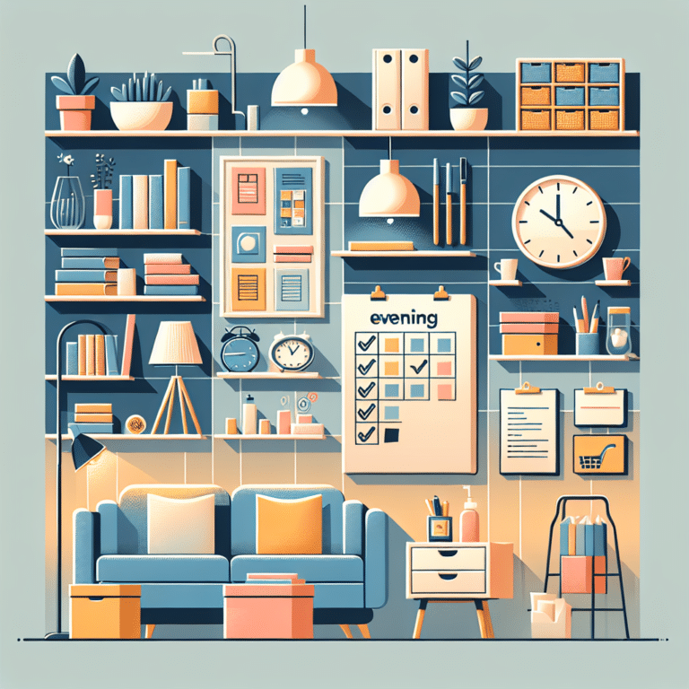 Quick and Easy Evening Tidy-up Ideas for ADHD