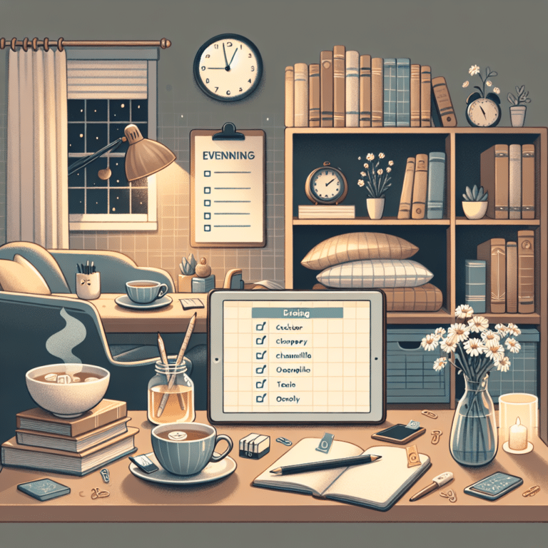 Mastering the Evening Routine for a Well Organized Home