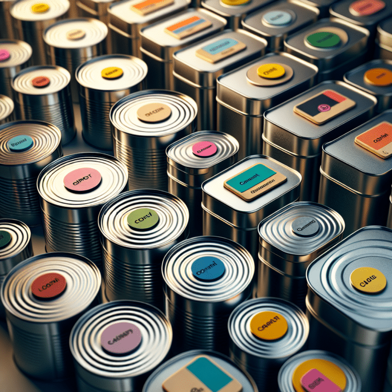 Magnetic Labels for Metal Containers