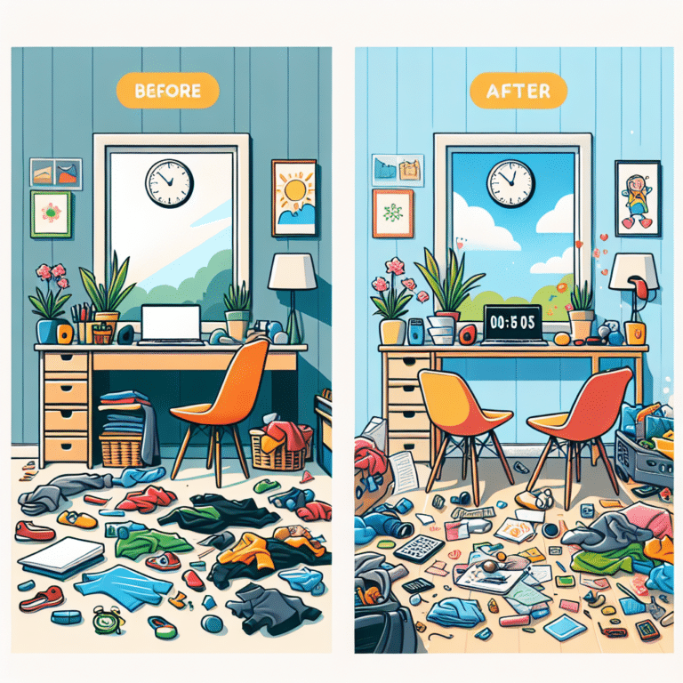 Easy Methods to Declutter a Messy Room Fast for those with ADHD