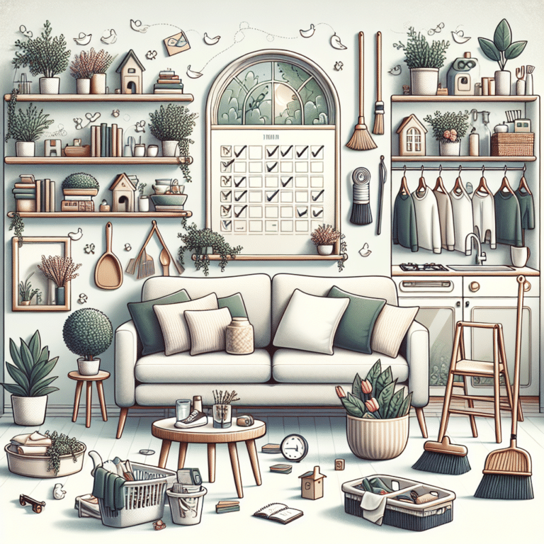 Cultivating Daily Habits for Maintaining Tidiness Around the House