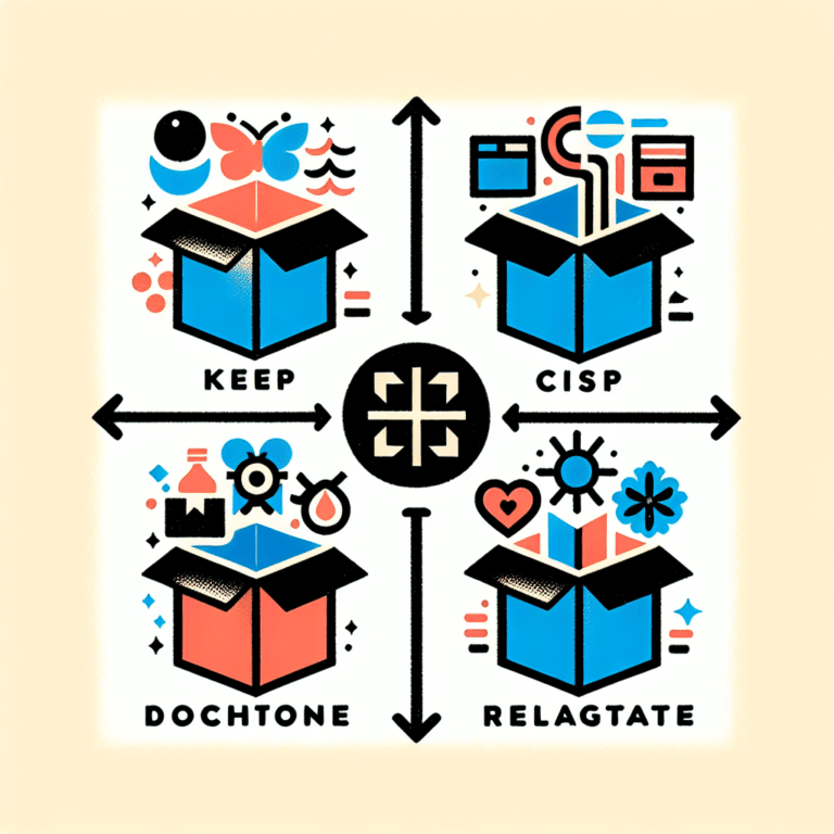 The 4-Box Method: Transform How You Declutter