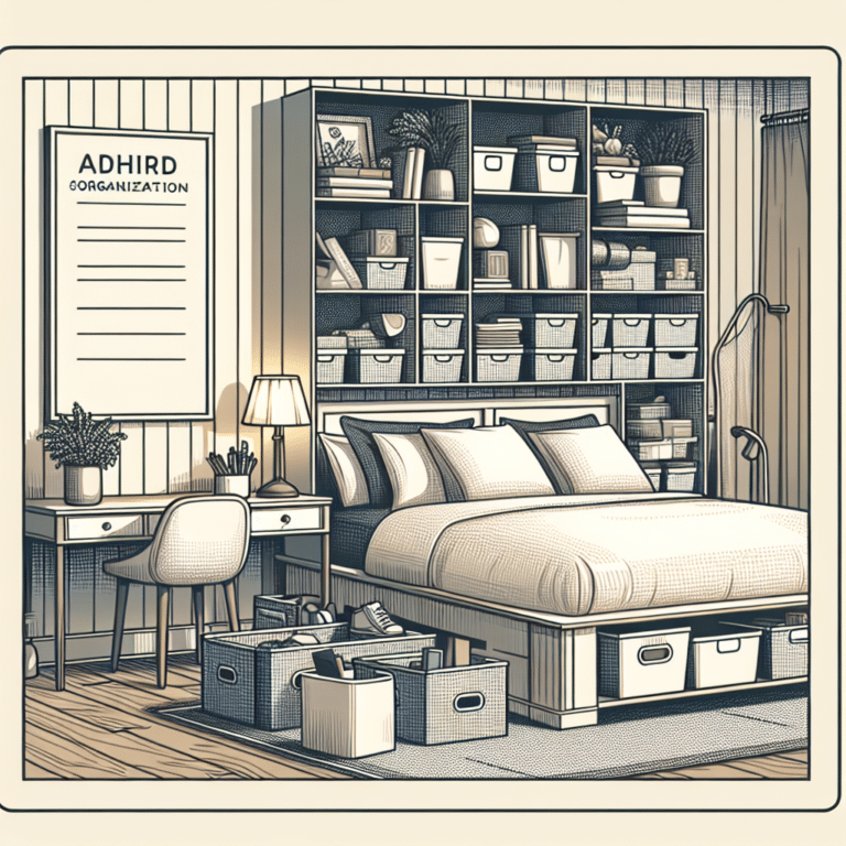 Under-Bed Storage for ADHD