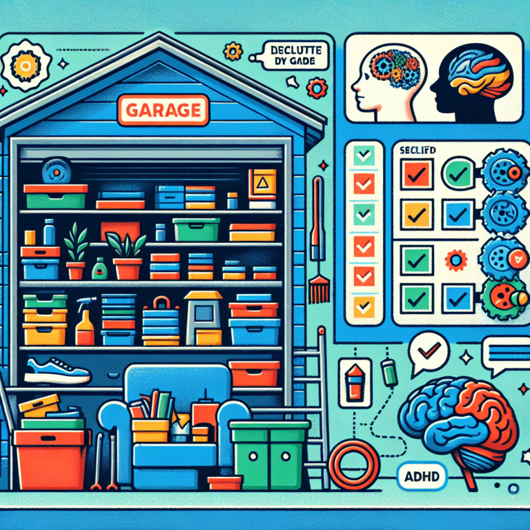 Step-by-Step Guide to Declutter Your Garage for ADHD